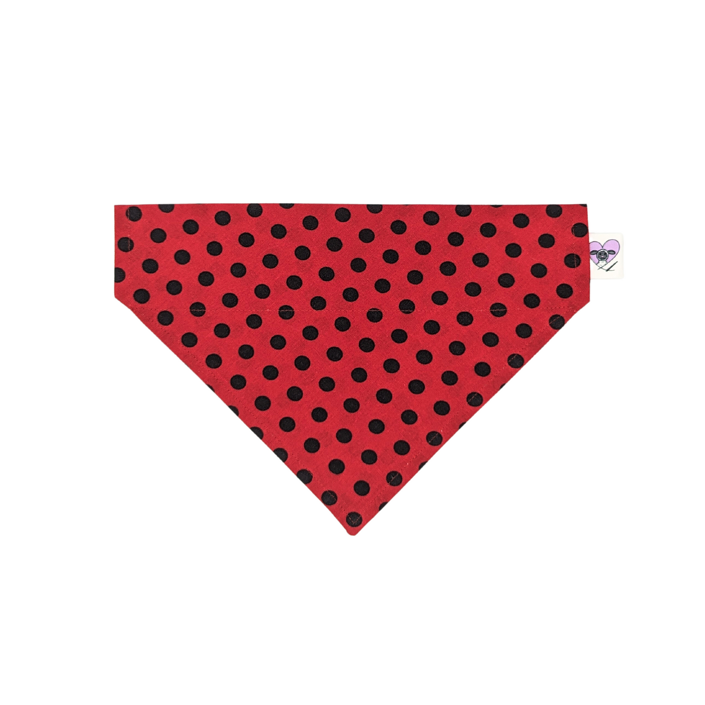 Lady Bug Polka Dot - Dog Bandana