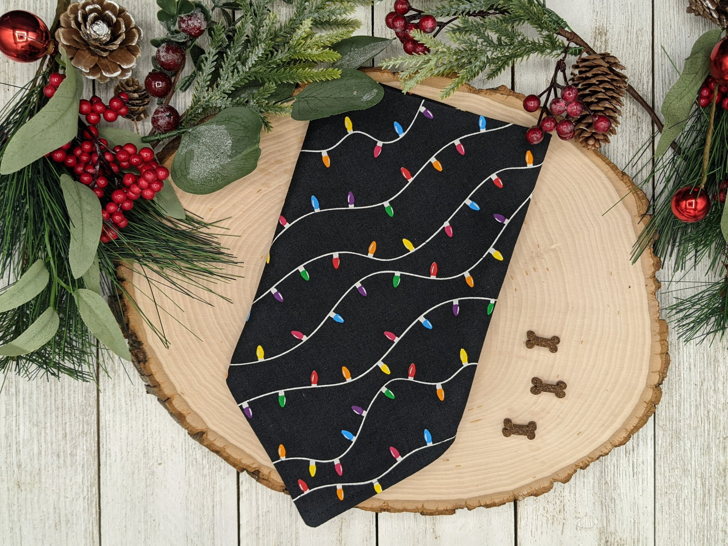 Christmas Lights - Dog Bandana