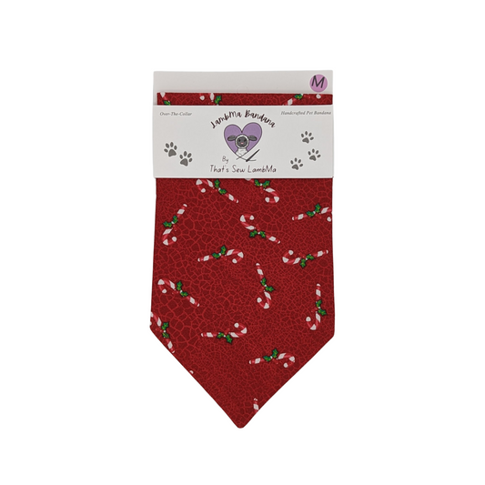 Candy Cane - Dog Bandana