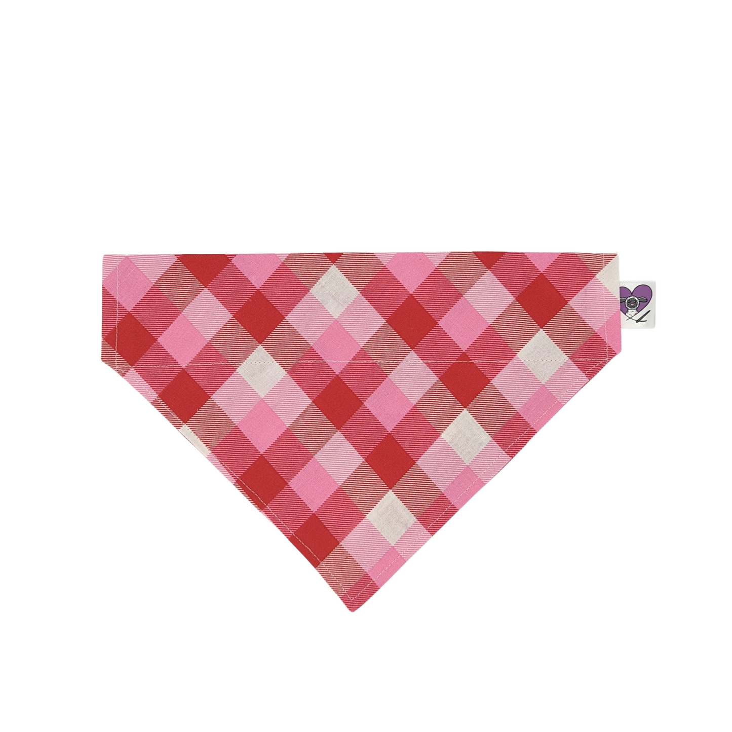 Valentine Plaid - Dog Bandana