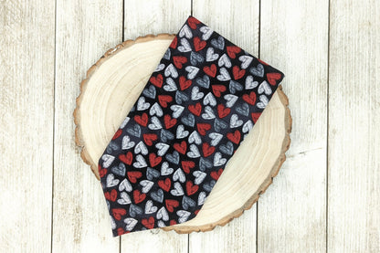 Valentine's Chalk Hearts - Dog Bandana