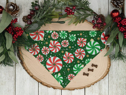 Christmas Candy- Dog Bandana