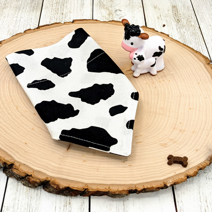 Moo Cow Print - Dog Bandana
